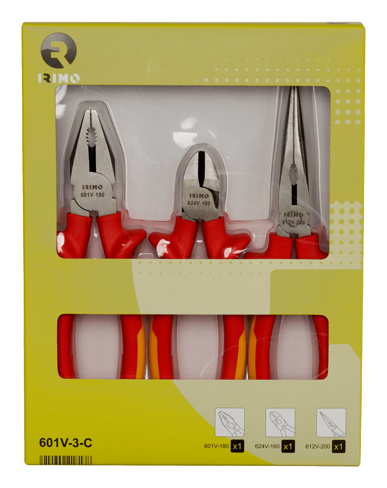 IRIMO 3-Piece Plier Plier Set