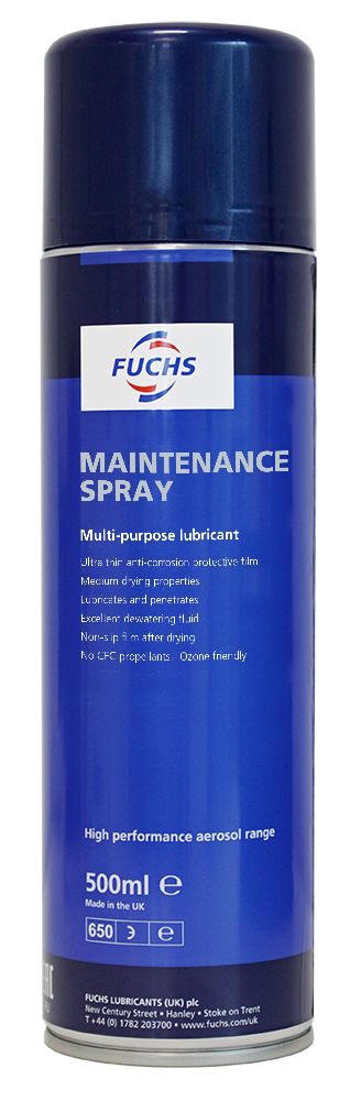 Fuchs MAINTENANCE SPRAY Lubricant Multi-Purpose 500 ml Spray