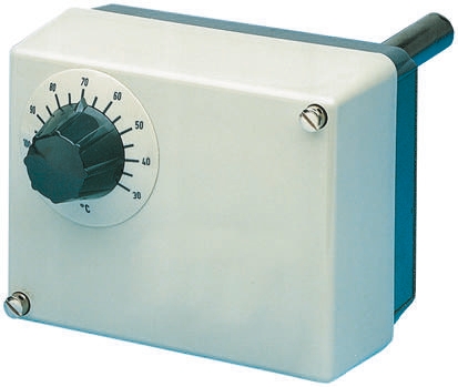 Jumo Surface Mounted Thermostat Thermostat, 80 °C Max Temperature Monitor, Safety Temperature Limiter, Temperature