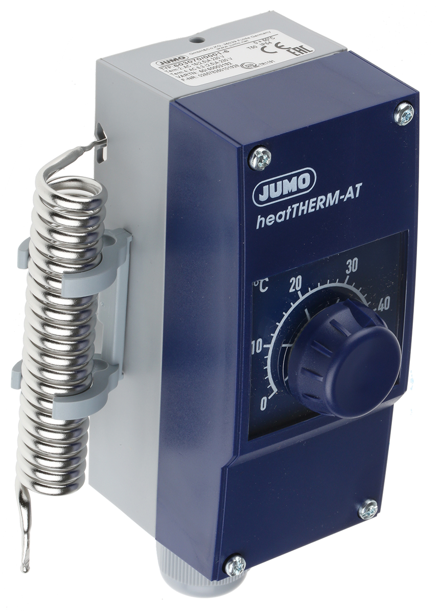Jumo Surface Mount Thermostat Thermostat, 50 °C Max Temperature Controller, Safety Temperature Monitor, Safety