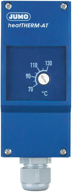 Jumo Capillary Thermostat, 130 °C Max, Automatic Reset, SPST, 16 A, Surface Mount