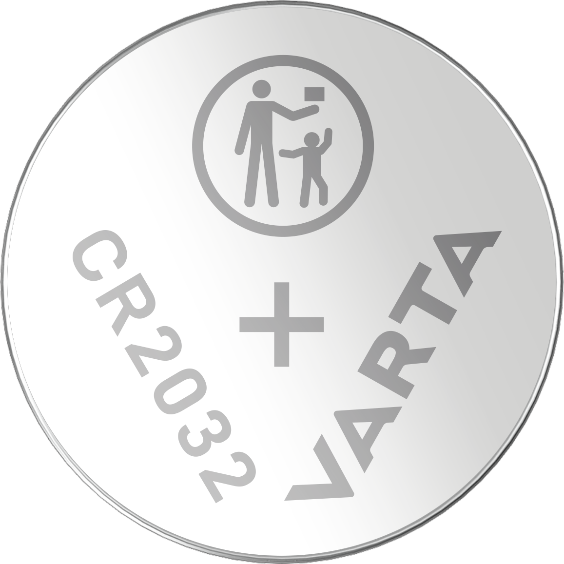 Varta CR2032 Coin Battery, 3 V, 20 mm Diameter, 5 Pack