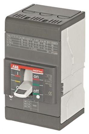 3P 160 A MCCB Molded Case Circuit Breaker, Breaking Capacity 36 kA Protecta XT1N