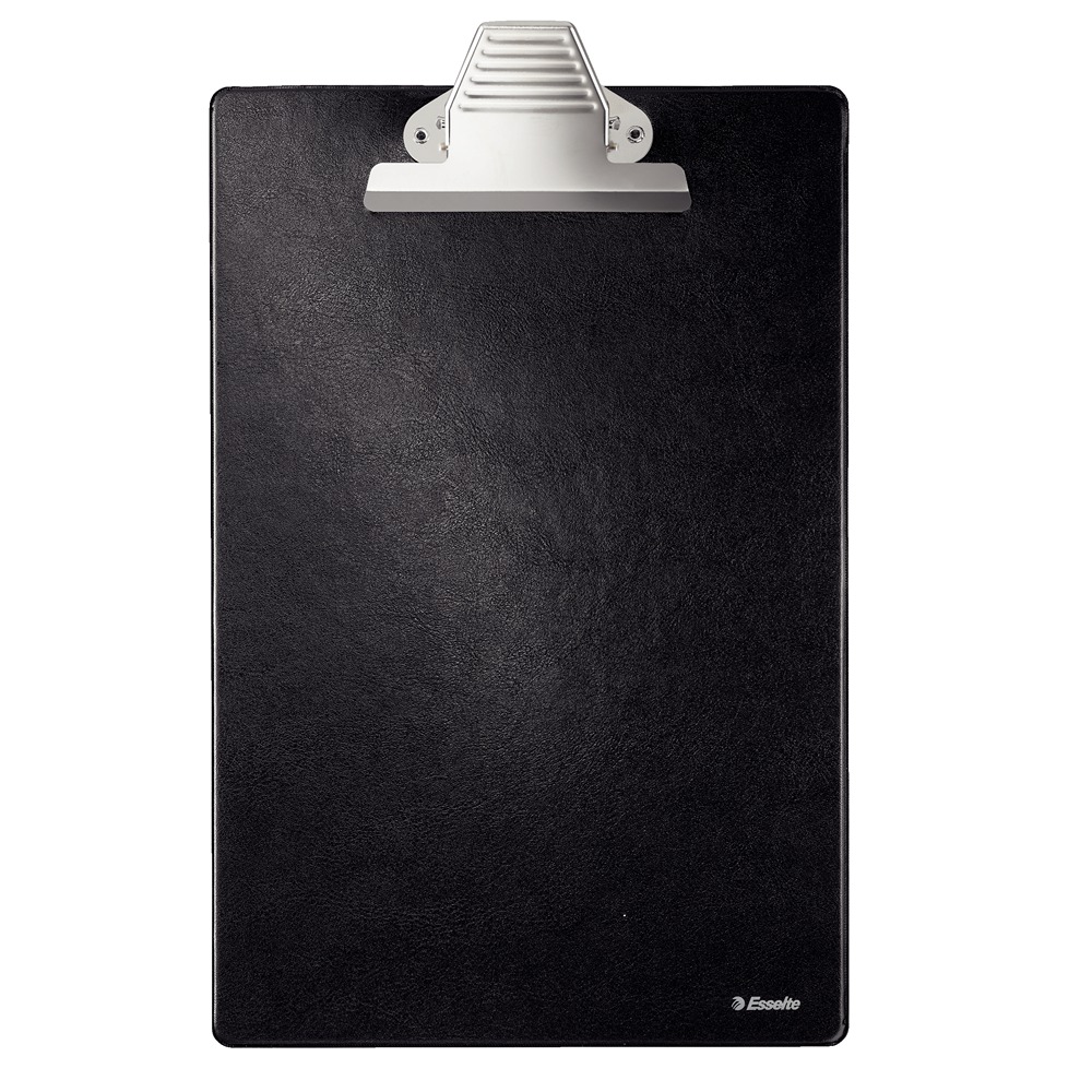 Esselte A4 Black Clipboard