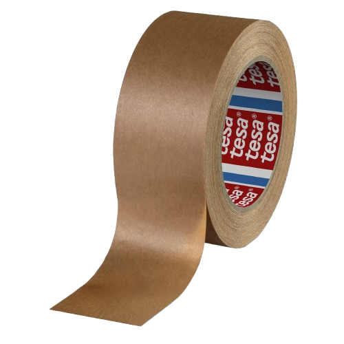 Tesa Brown Tesa 60408 Packing Tape, 50 m  x  50mm