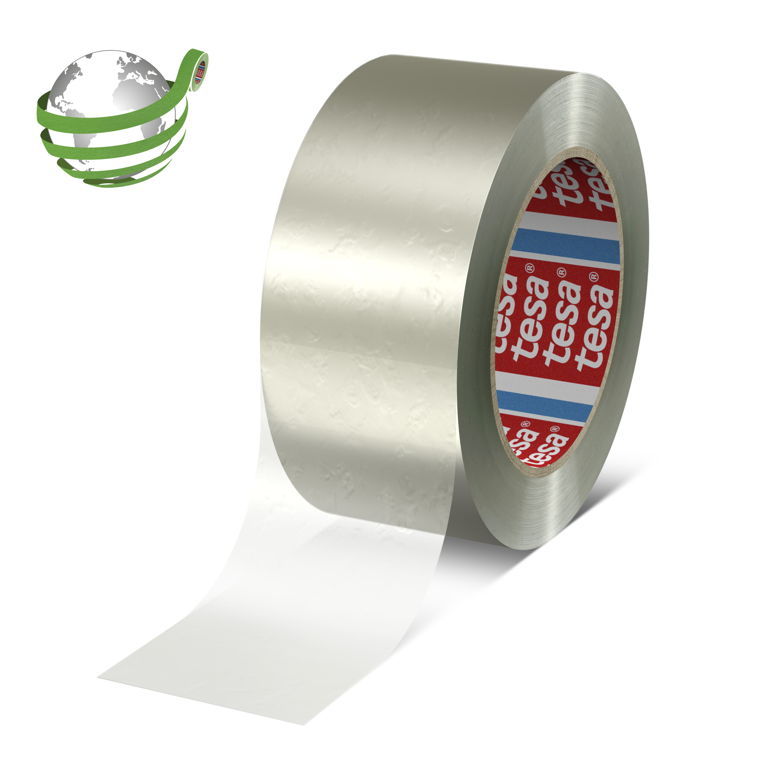 Tesa 60412 Packing Tape, 66 m  x  50mm