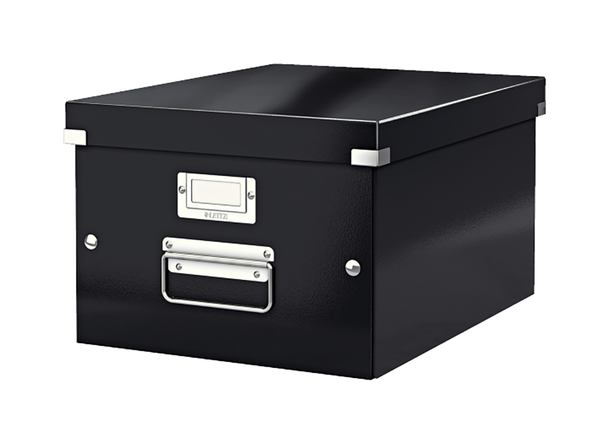 Leitz Black A4 Archive Box H220 mm  x W325mm  x D325 mm