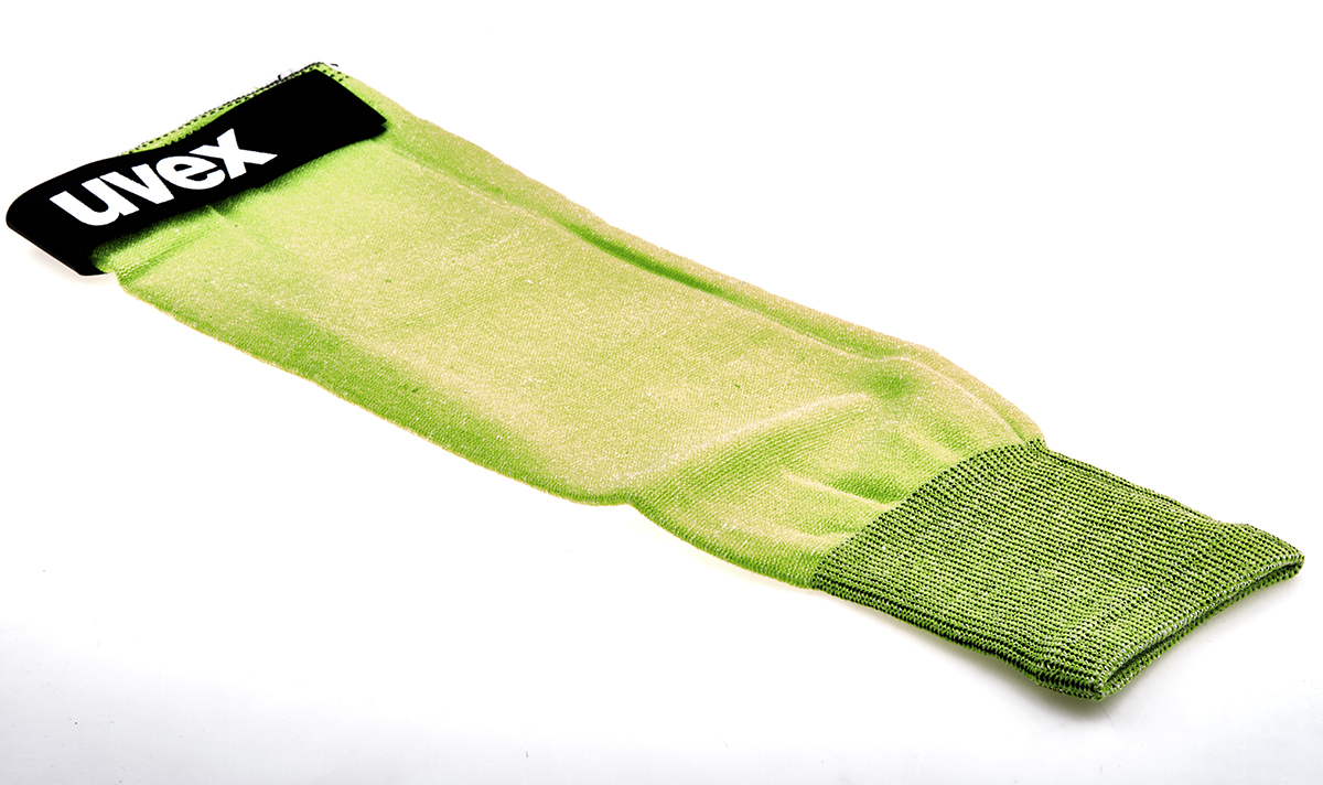 uvex uvex C500 Green Reusable Bamboo, Fibreglass, HPPE Arm Protector, L