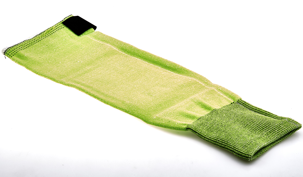 6049110 uvex uvex C500 Green Reusable Bamboo, Fibreglass, HPPE Arm Protector, L