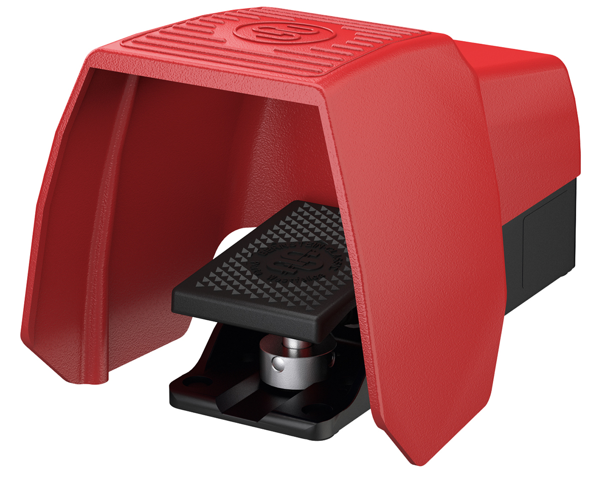 Bernstein AG Foot Switch - DPDT Aluminium 5 A Contact Current, 240 V ac Contact Voltage