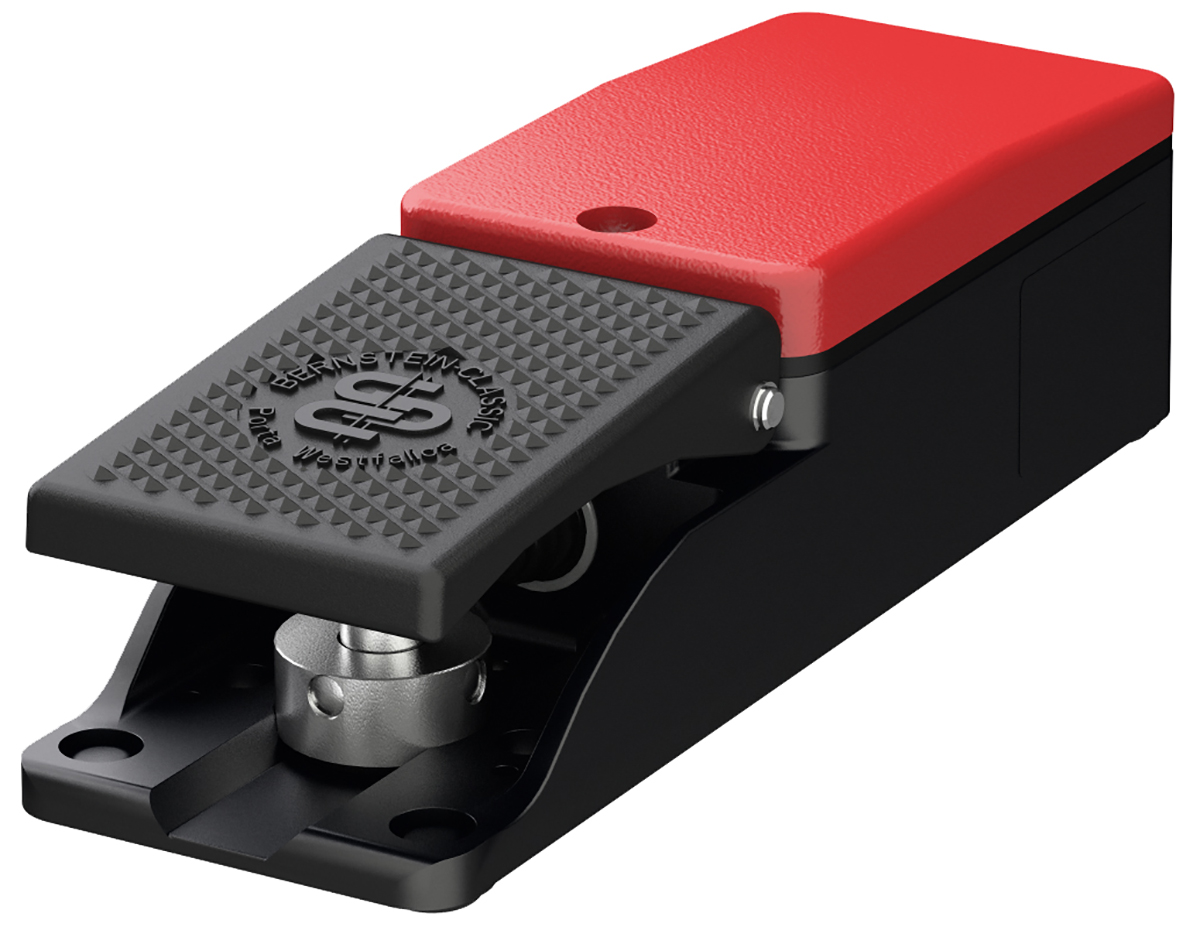 Bernstein AG Foot Switch - DPDT Aluminium 5 A Contact Current, 240 V ac Contact Voltage