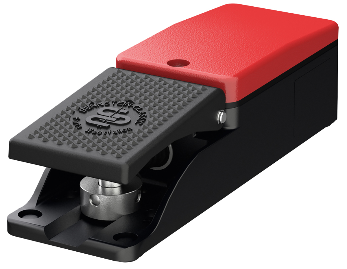 Bernstein AG Foot Switch - DPDT Aluminium 5 A Contact Current, 240 V ac Contact Voltage