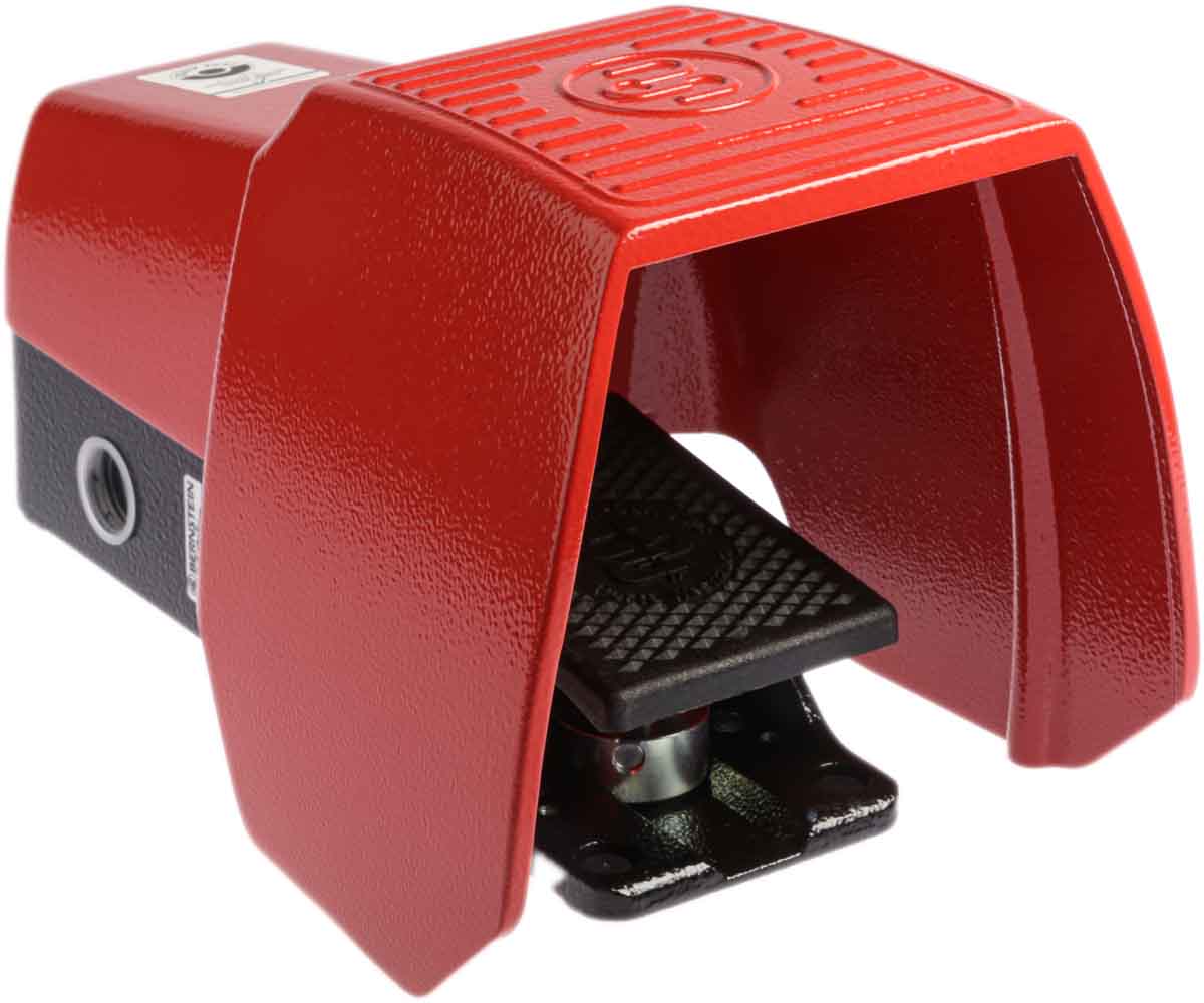 Bernstein AG Momentary Foot Switch - 2 NO/2 NC Aluminium 10 A Contact Current, 400 V ac Contact Voltage