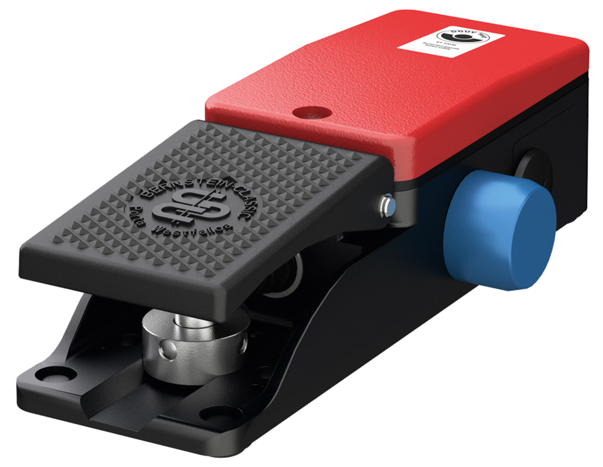 Bernstein AG Foot Switch - SPDT Aluminium 5 A Contact Current, 240 V ac Contact Voltage
