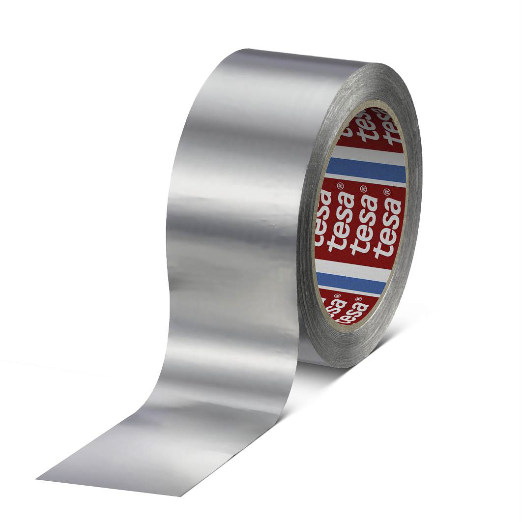 Tesa 60650 Conductive Aluminium Tape, 50mm x 50 m 160 °C Max