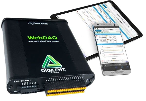 Digilent WebDAQ 316 Thermocouple Temperature Data Logger, 16 Channel