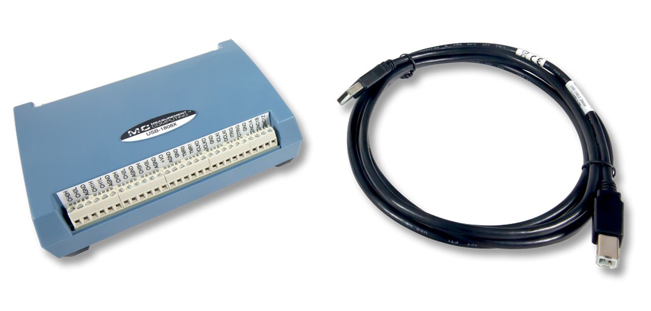 6069-410-014 Digilent MCC USB-1808X Data Acquisition 8-Channel, USB, 200 ksps, 18 bit