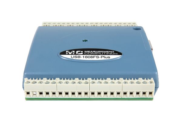 6069-410-015 Digilent MCC USB-1608FS-Plus Data Acquisition 8-Channel, USB, 100 ksps, 16 bit