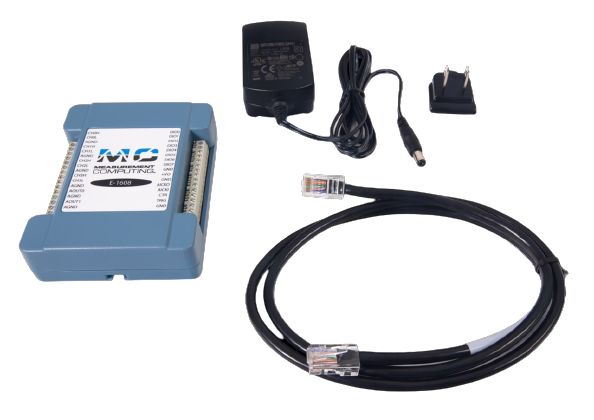6069-410-016 Digilent MCC E-1608 Data Acquisition 8-Channel, Ethernet, 250 ksps, 16 bit