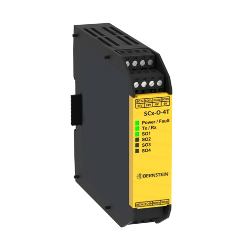 Bernstein AG SCX Series Safety Controller, 4 Safety Outputs, 24V dc