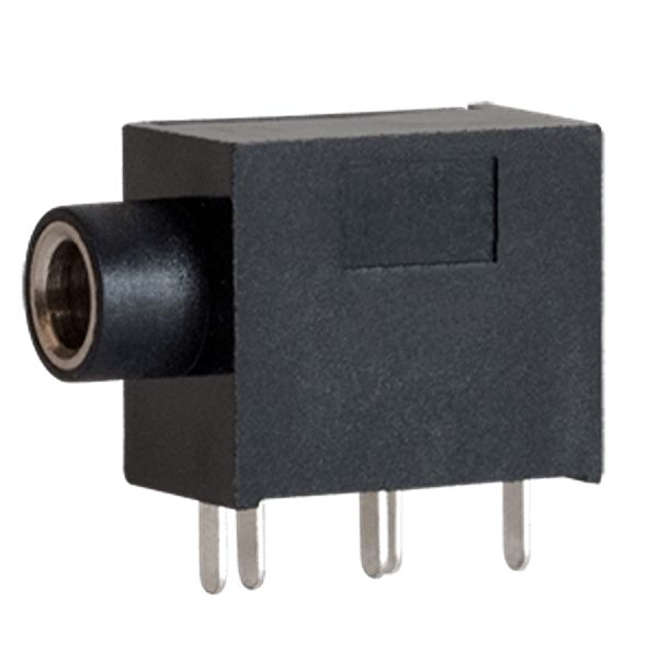 Same Sky Jack Connector 3.5 mm Through Hole Jack Connector Socket