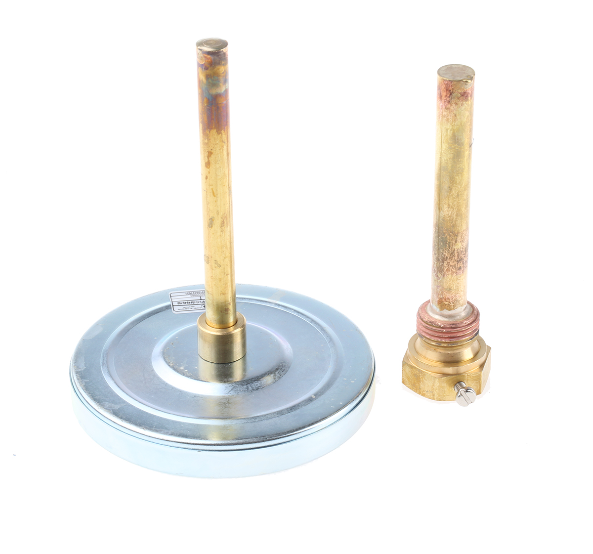 6080010110-818-913-12-104-46-46-100000 Jumo Temperature Gauge Dial Thermometer 120 °C, 608001/0110-818-913-12-104-46-46-100/000
