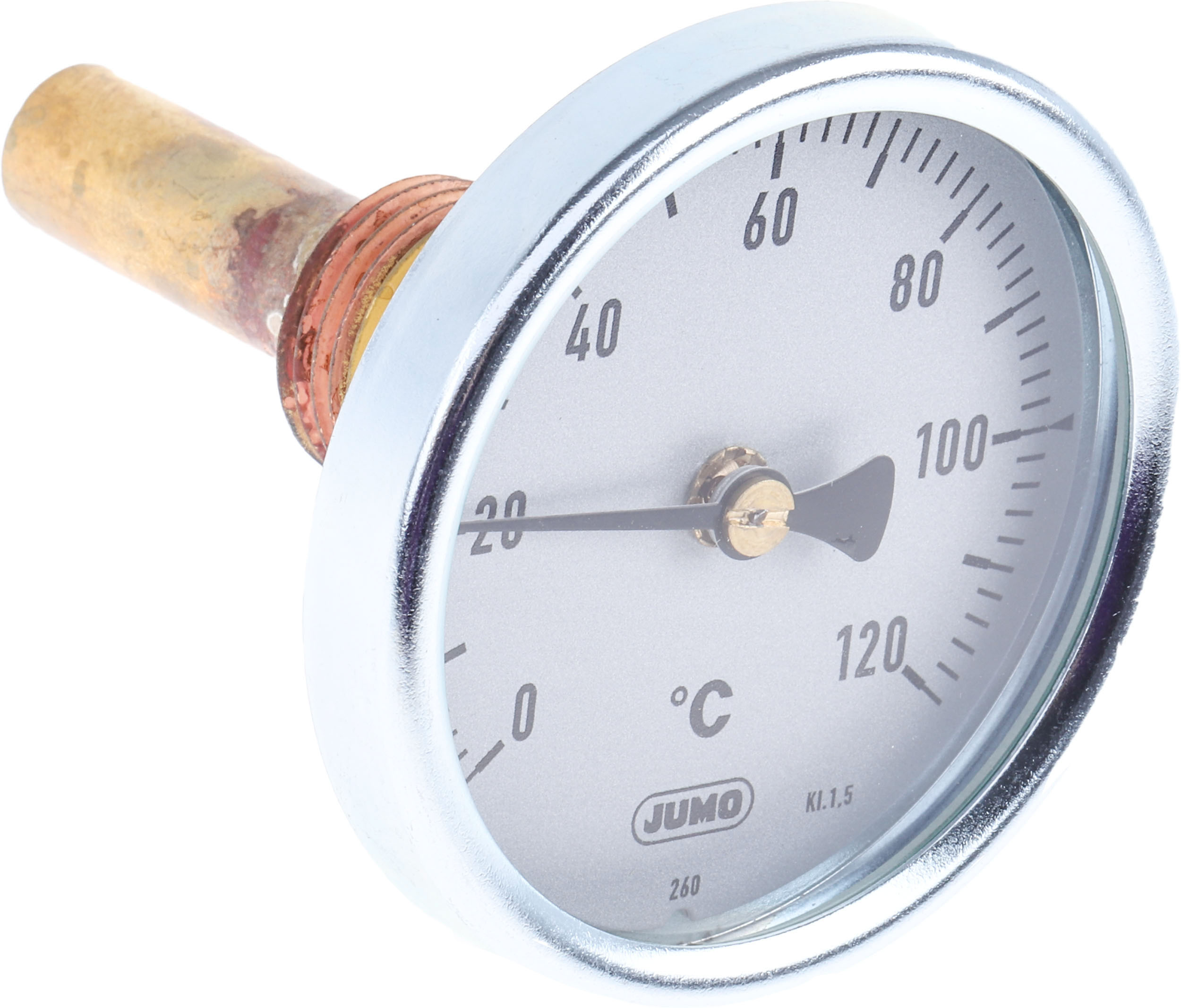 Jumo Dial Thermometer 120 °C, 608001/0163-818-913-12-104-46-46-50/000
