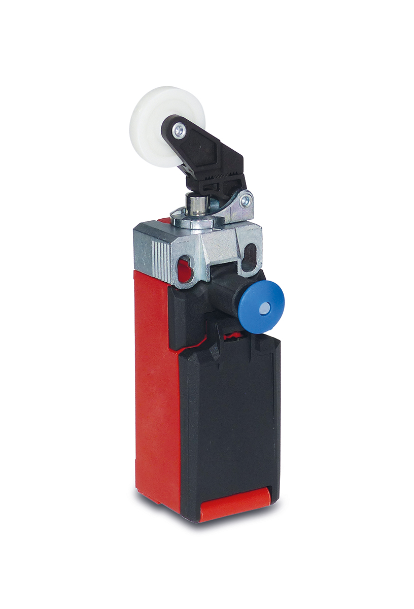 Bernstein AG I81 Series Roller Lever Limit Switch, DPST, IP66, IP67, Fibreglass Reinforced Thermoplastic Housing, 240V