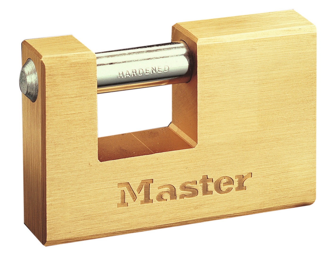 Master Lock Padlock Brass Padlock, 12 mm Shackle, 85 mm Body