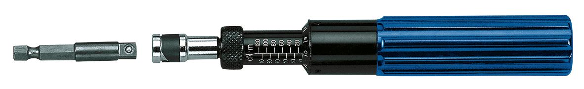 RS PRO Pre-Settable Torque Screwdriver, 0.2 To 1.20 Nm, 1/4 in Drive, ±6 % Accuracy