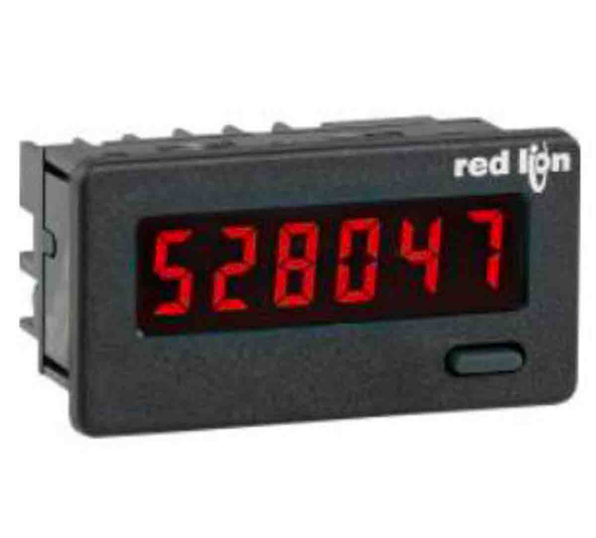 Red Lion CUB4L0 Counter, 6 Digit LCD, 9 → 28 V dc
