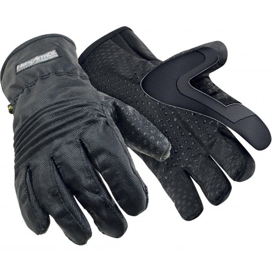 Hexarmor Grey Elastane Work Gloves, Size 10, Polyvinyl Chloride Coating