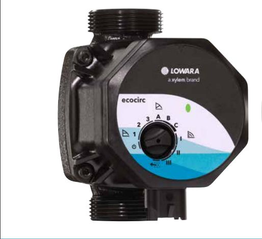 Xylem Lowara 10 bar Central Heating Pump, 6 m Head 1-1/2 in G
