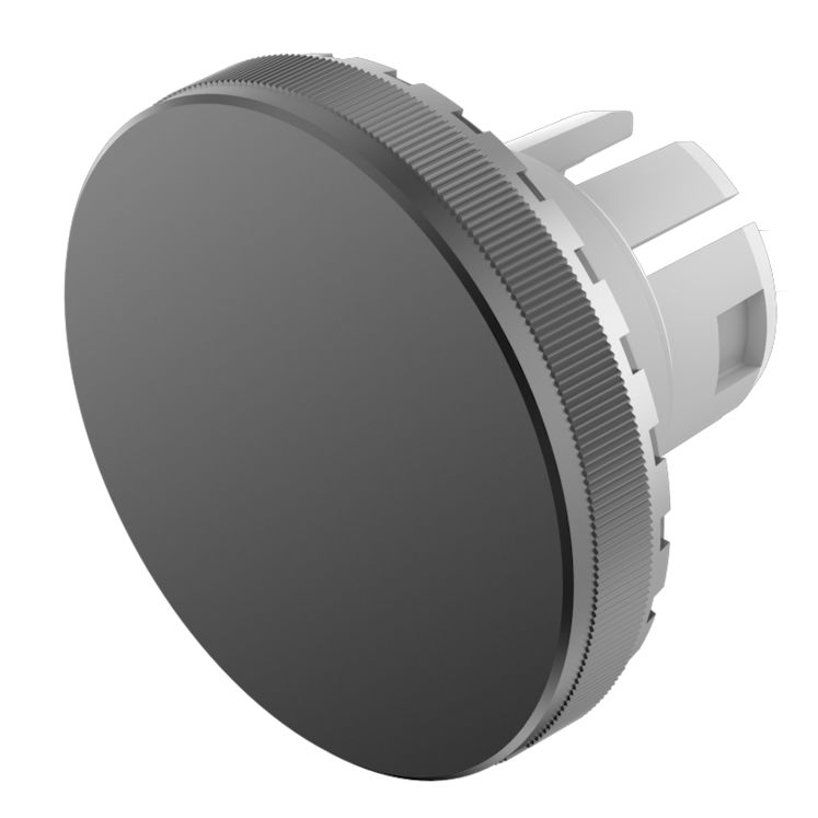 EAO Indicator Lens Round Style, Black, 19.7 mm diameter