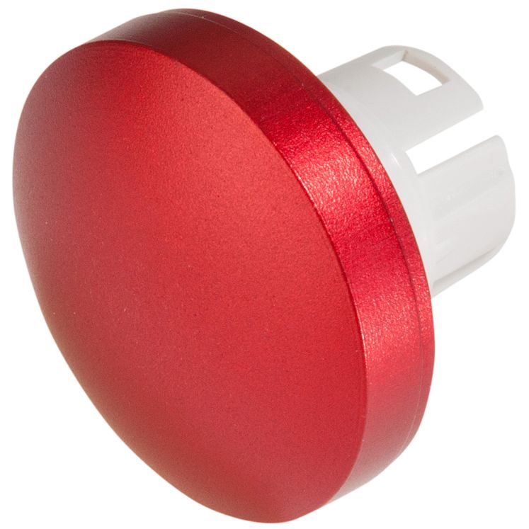 EAO Indicator Lens Round Style, Red, 19.7 mm diameter