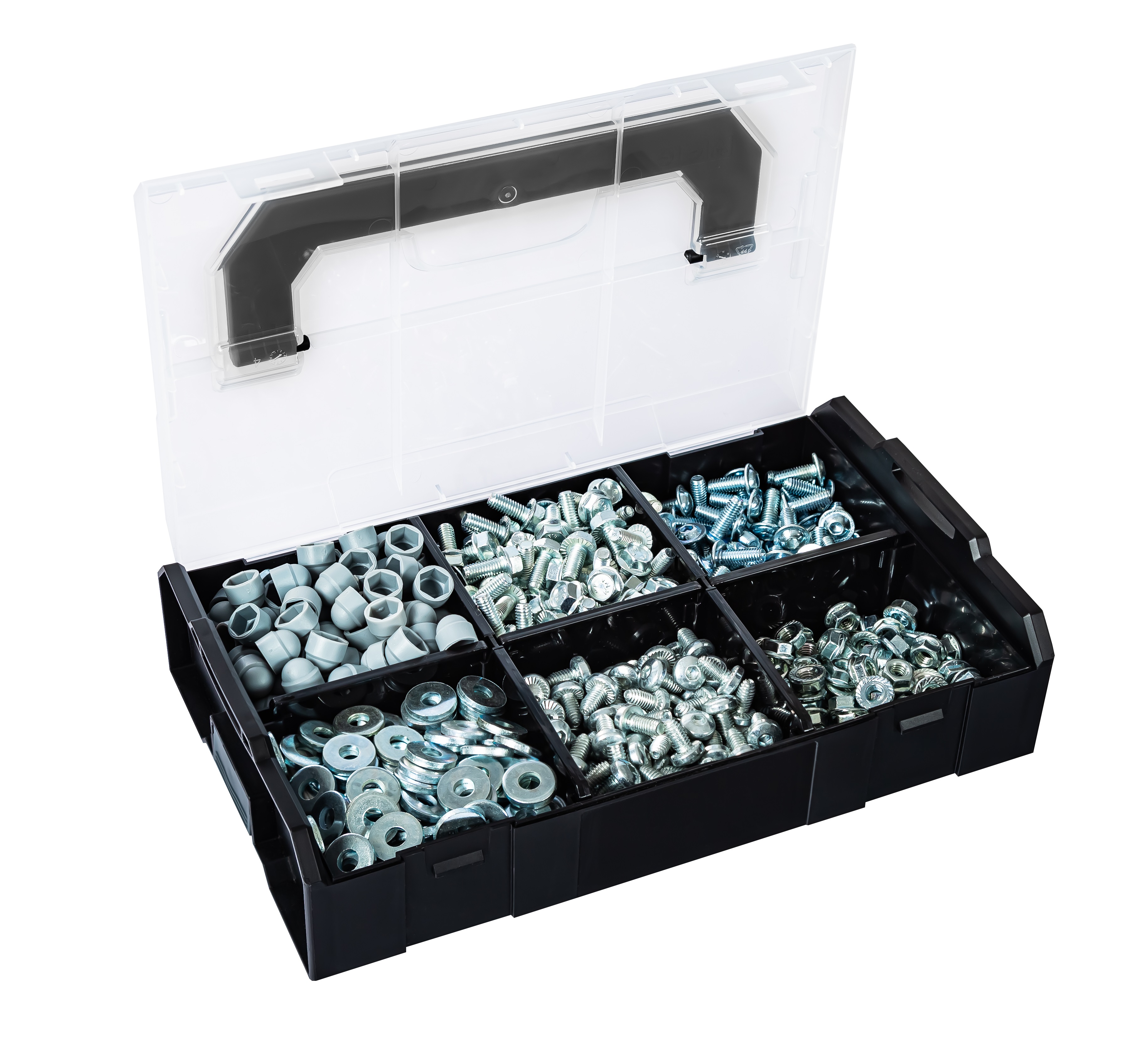 6100000324 BS SYSTEMS 6 Drawer Polypropylene Tool Box 63 mm 258.5 mm 157.5mm