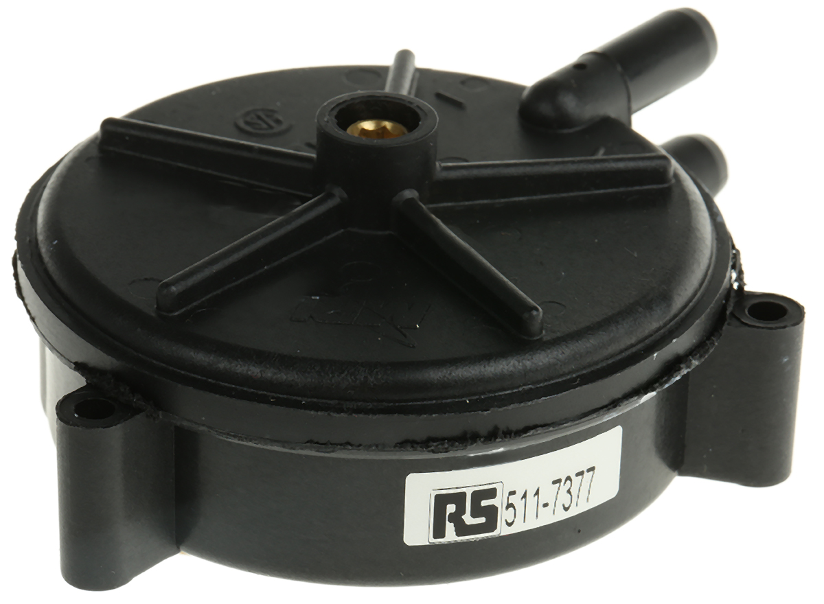 Herga 6101 Series Pressure Sensor 23.35 psi, Differential Reading 2.86 mbar