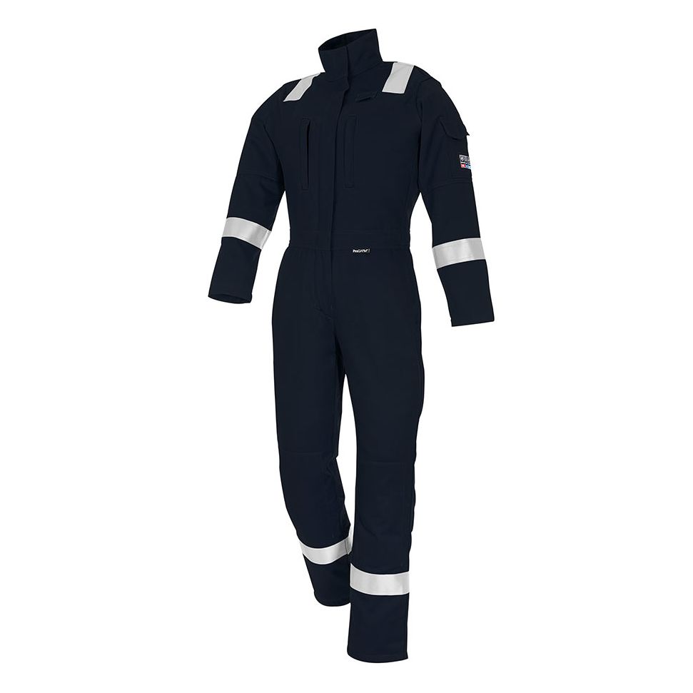 ProGARM Navy Reusable Coverall, 44 to 46 in, 18T