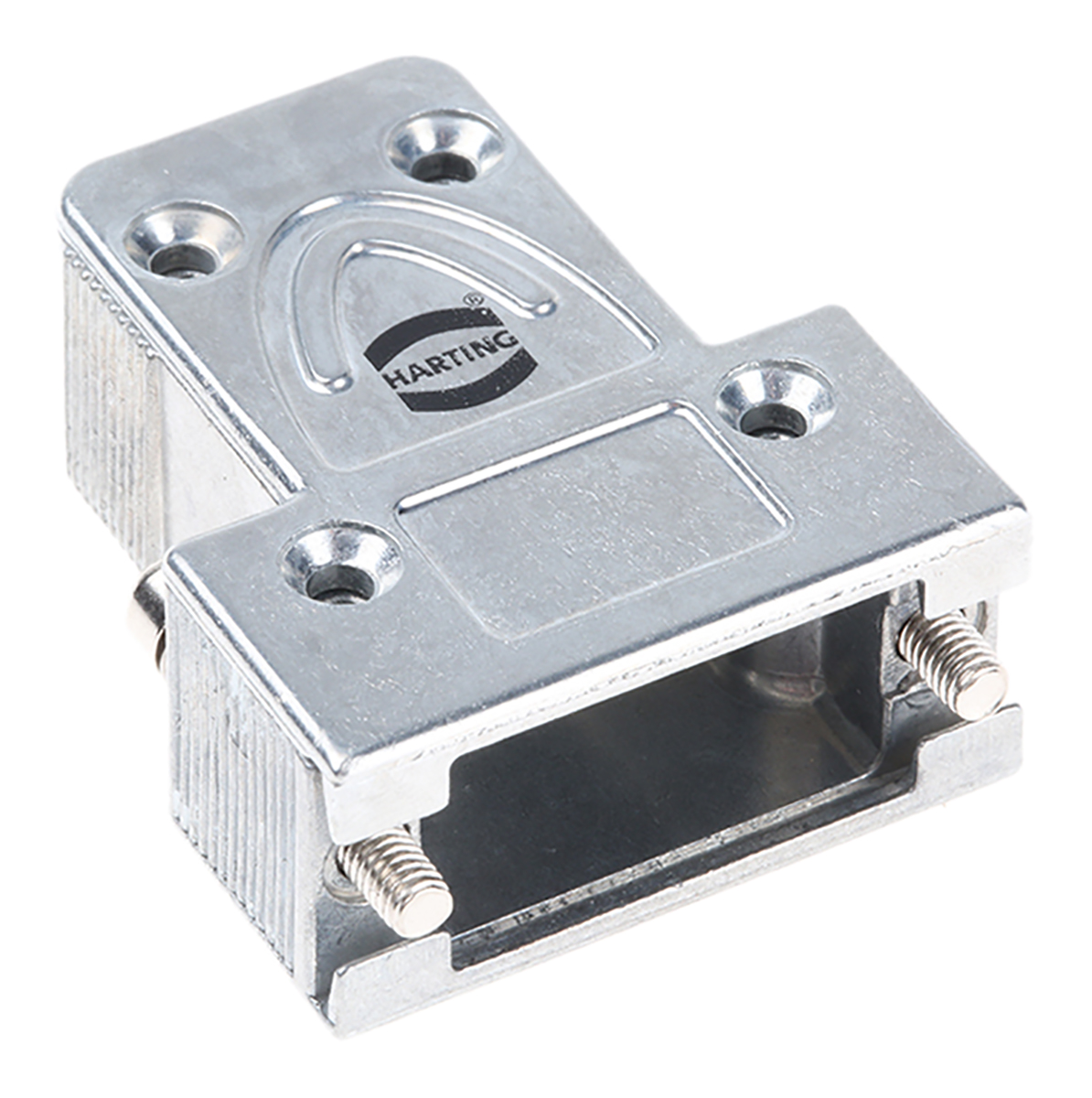 HARTING D-Sub Series Metal Straight D-Sub Backshell, 9 Way Strain Relief