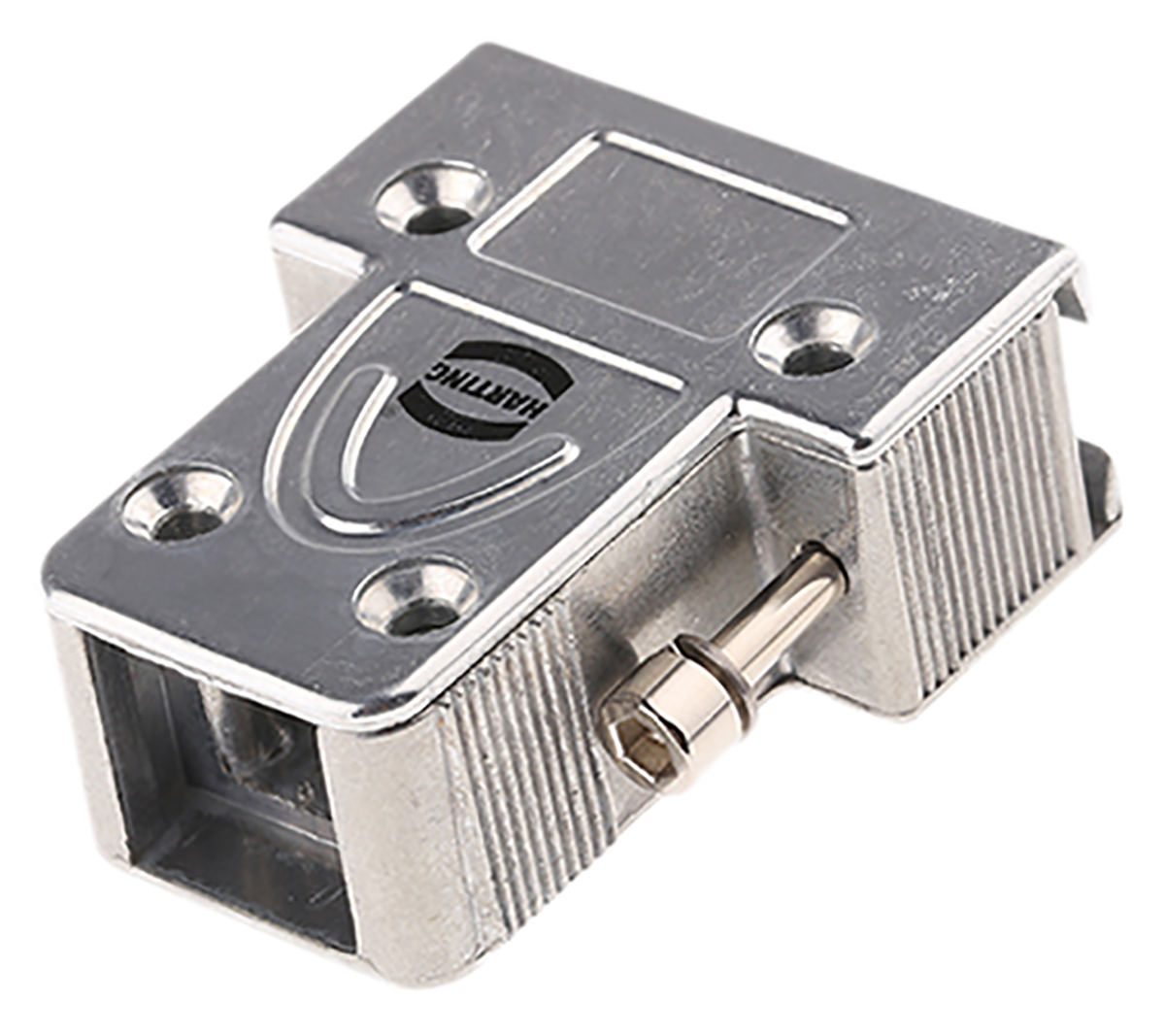 HARTING D-Sub Series Metal Straight D-Sub Backshell, 9 Way Strain Relief