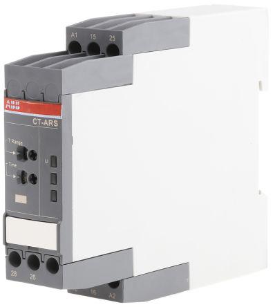 1svr730120r3300 ABB OFF Delay Single Timer Relay, Screw, 0.05 s → 10 min, DPDT, 2 Contacts, SPDT