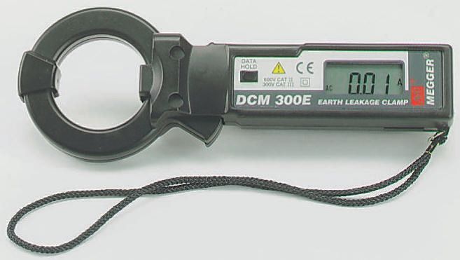 Megger DCM300E Clamp Meter 300 A ac CAT III, CAT II Non-Contact Voltage Detector RSCAL