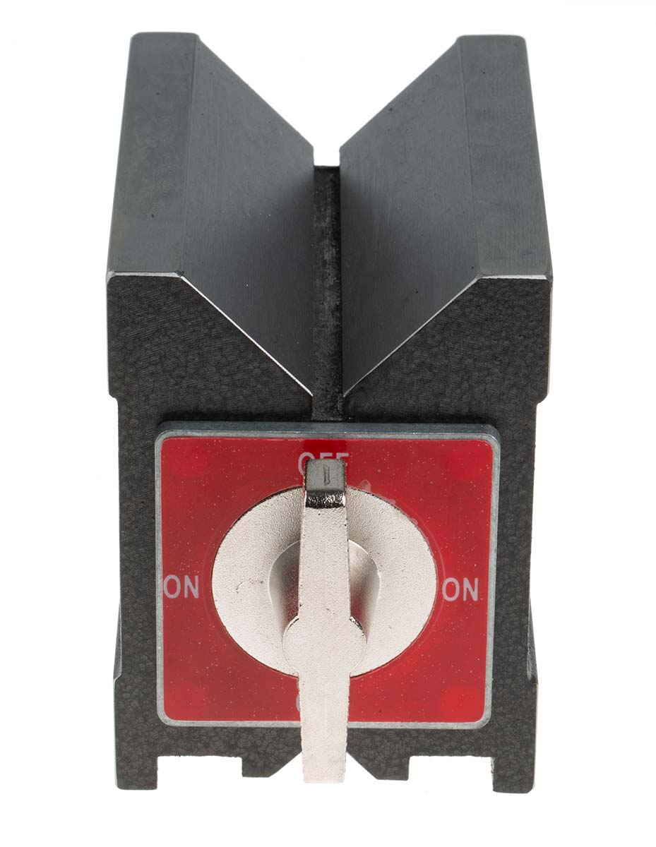 612-2695 RS PRO 105 mm V-Block 255 mm, 60 mm Capacity 75mm