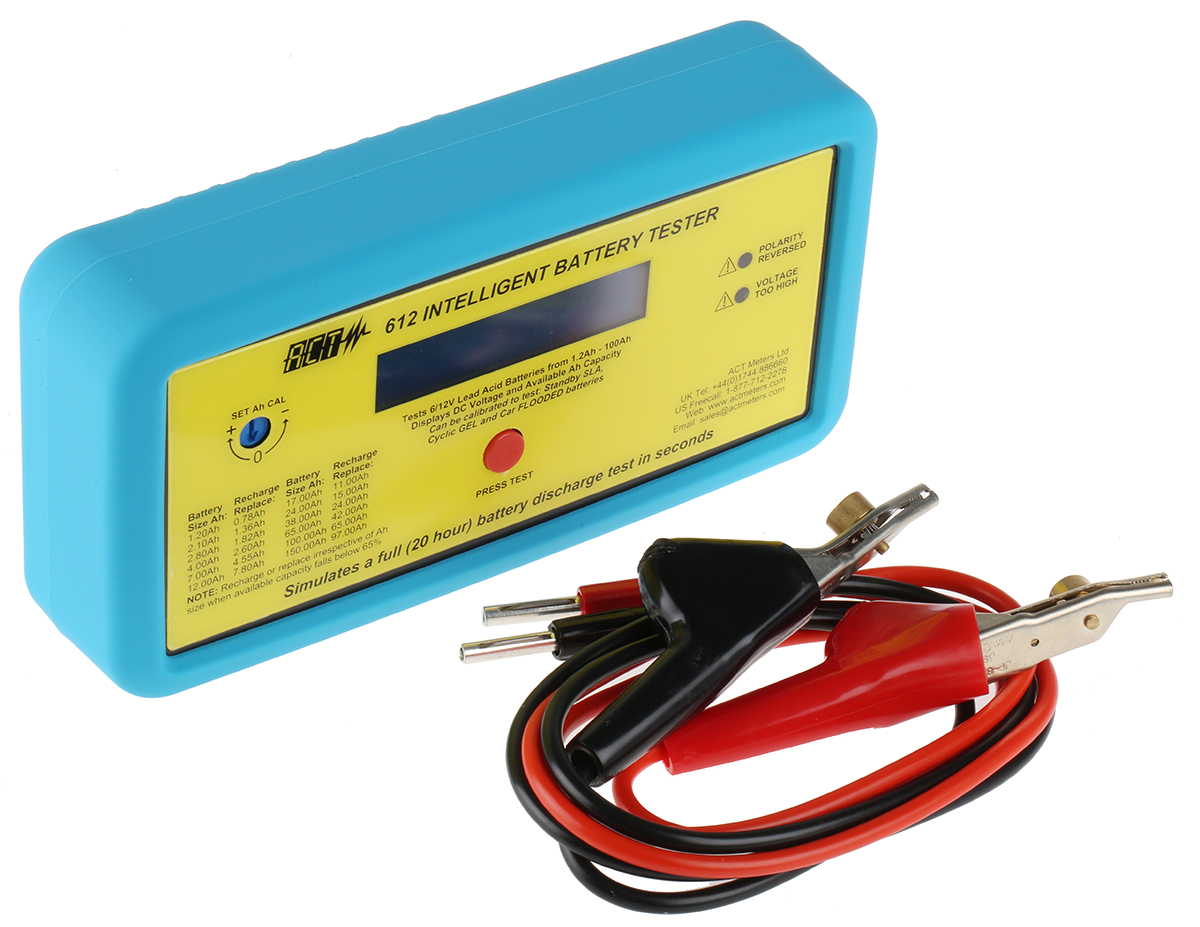 ACT Meter 612-IBT Battery Tester