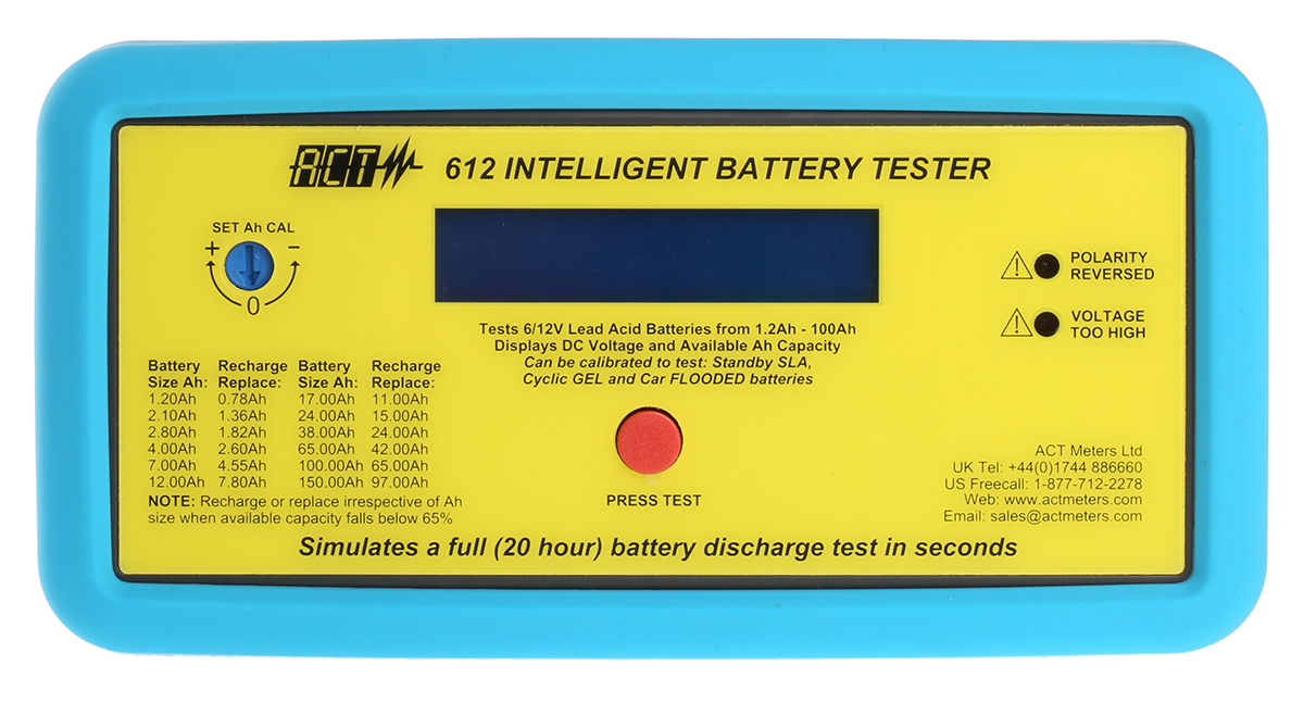 612-ibt ACT Meter 612-IBT Battery Tester