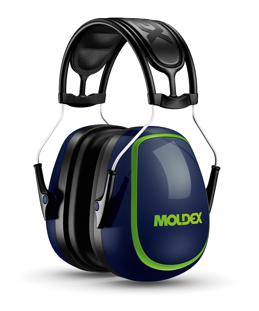 Moldex M5 Listen Only Ear Defender for Helmets, 34 dB, Blue