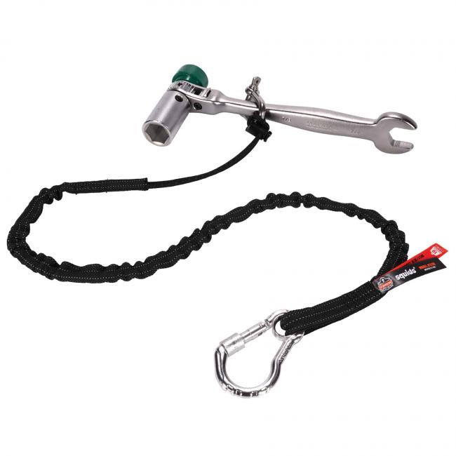 19002 Ergodyne Standard Aluminium, Elastic, Nylon Tool Lanyard Lanyard, 4.5kg Capacity