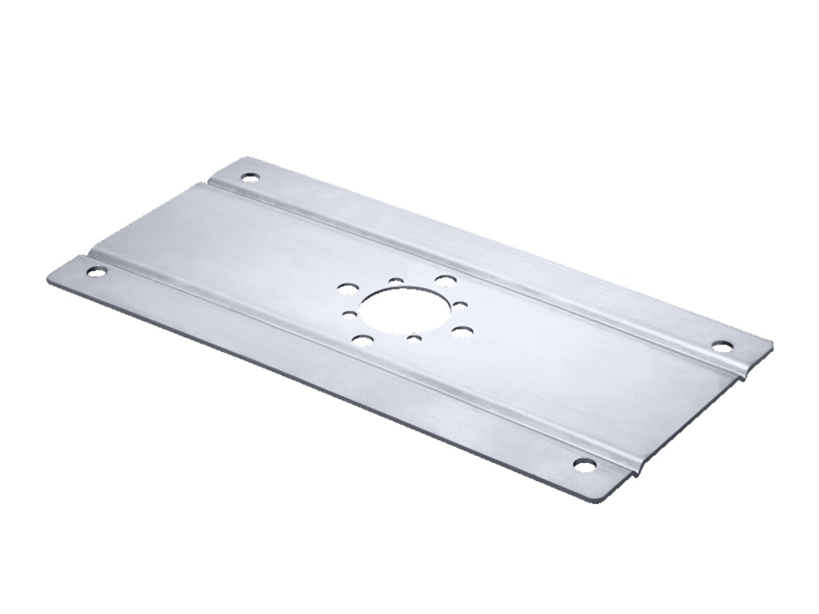 Rittal Stainless Steel Mounting Plate, 300mm W for Use with CP 40 Series