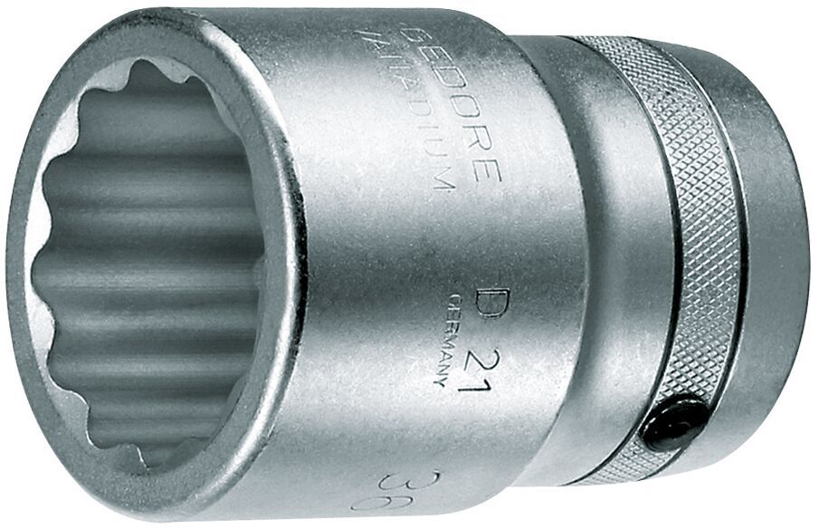 Gedore 1 in Drive 46 mm Bi-Hexagonal Square, 75mm Overall Length