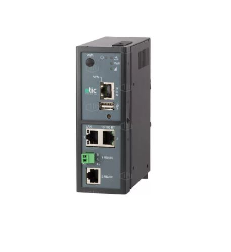 Etic LAN: 2x Ethernet, 1x RS232, 1x RS485 Ethernet